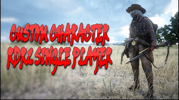 How to Make a Fully Customizable Character in RDR2 Story Mode! (OUTDATED)