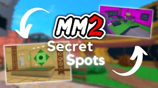 👀 TOP MM2 HIDING SPOTS (2021 WORKING!) ✨ (BEST MM2 HIDING SPOTS) 👍 Murder Mystery 2 (ROBLOX)