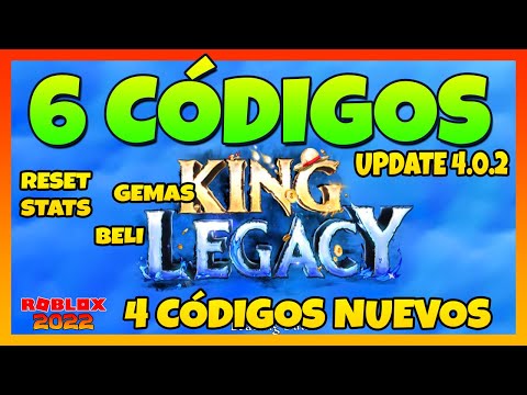 ✓4 Nuevos✓6 CÓDIGOS activos de ⚔️KING LEGACY⚔️Update 4.7.1