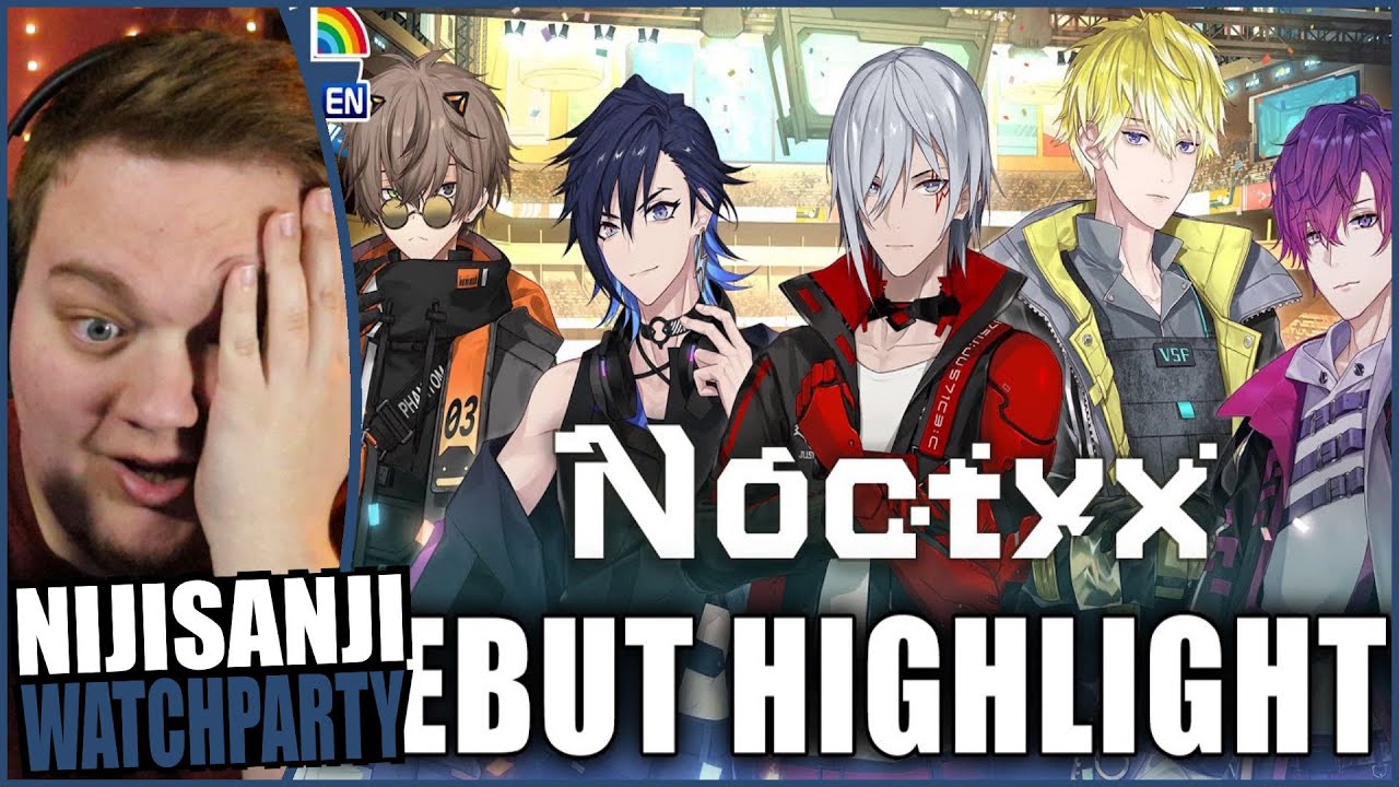 WHATS WRONG WITH MY BONES? / Nijisanji EN Wave 5 Noctyx VTuber Debut Highlight NIJISANJI REACTION