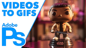 How to Turn a Video into a GIF in Adobe #Photoshop