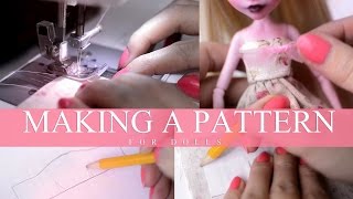 This is an easy way to create clothing pattern for your dolls. I hope it helps to create some great dresses:) My Sites: ♥ Webpage/blog