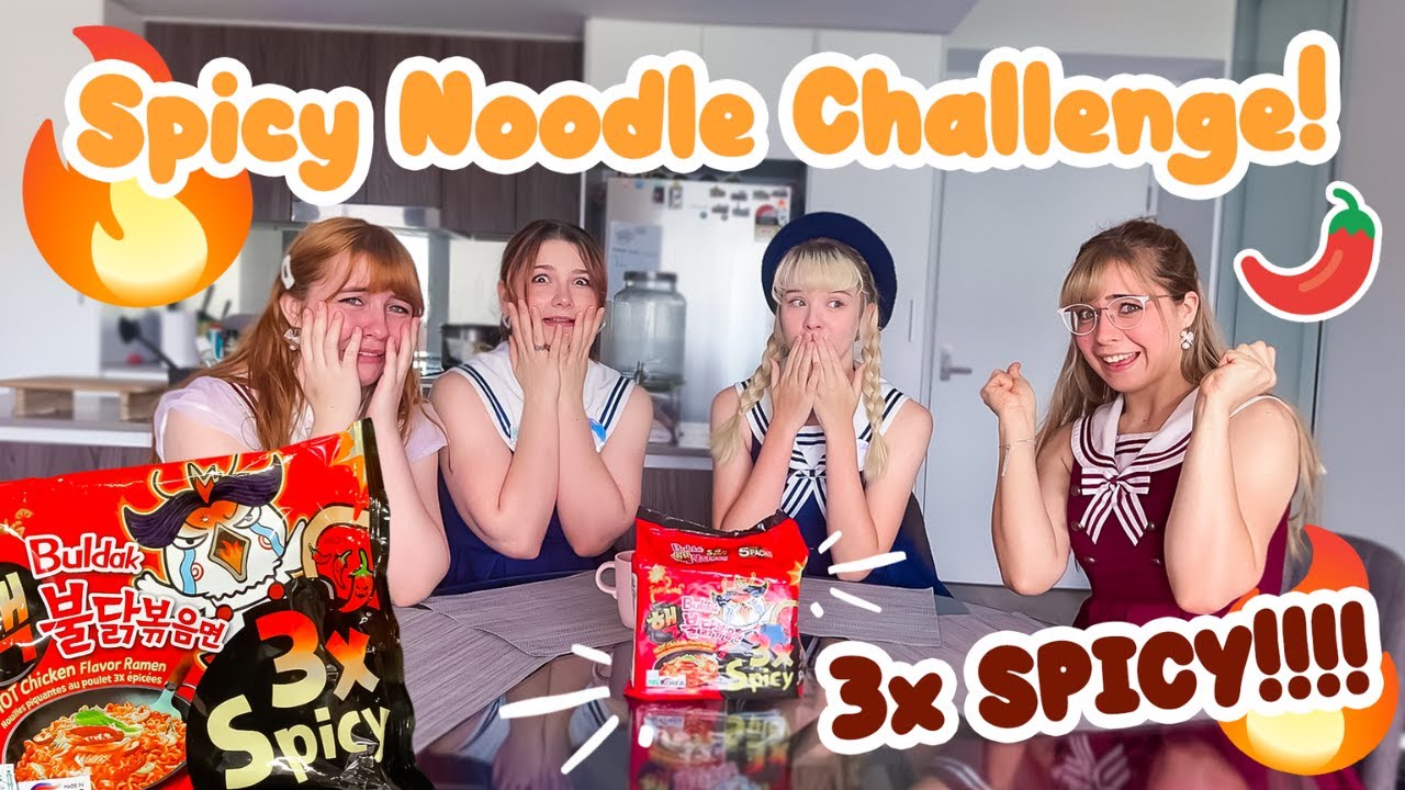 we ate SPICY Noodles for YOU | melopara