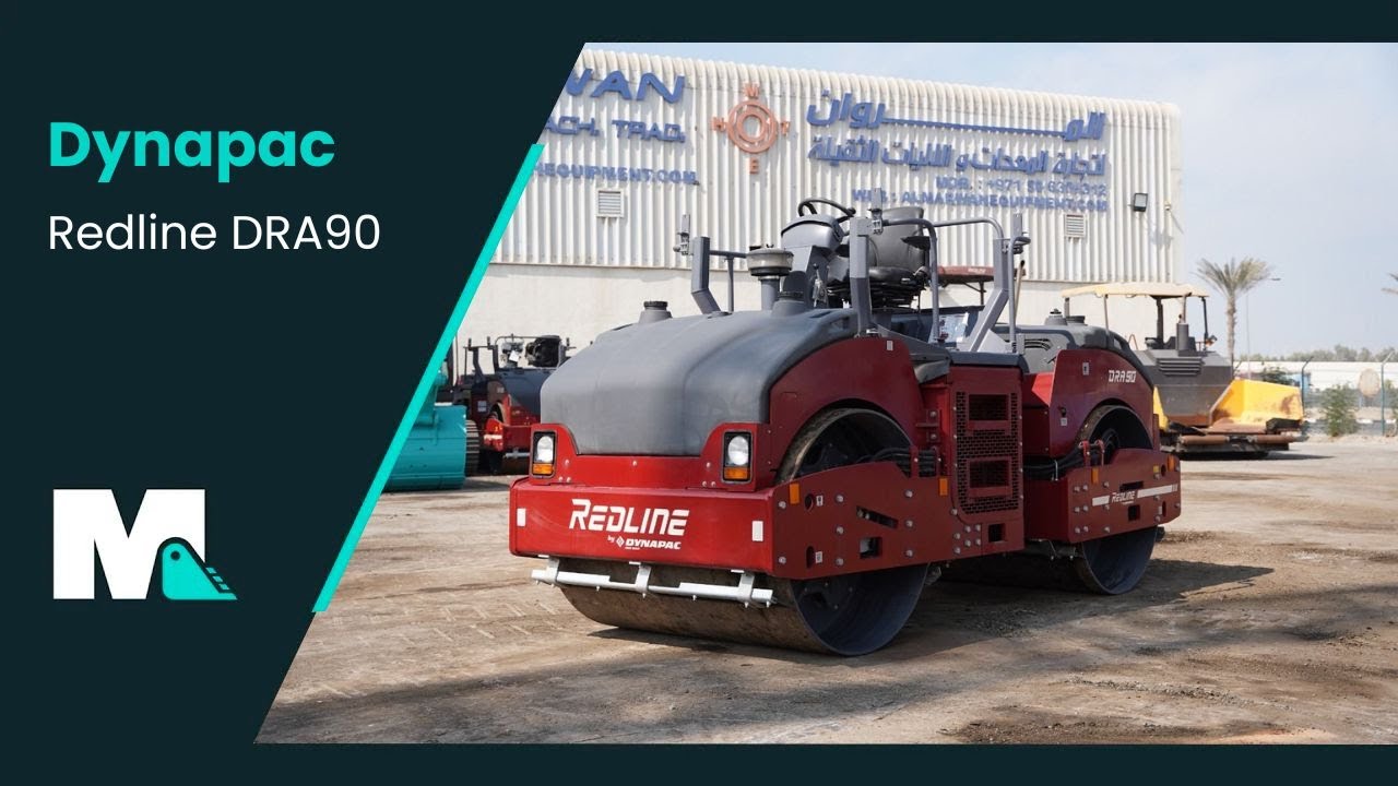 Dynapac Redline DRA90 Double-Drum Roller | 2022