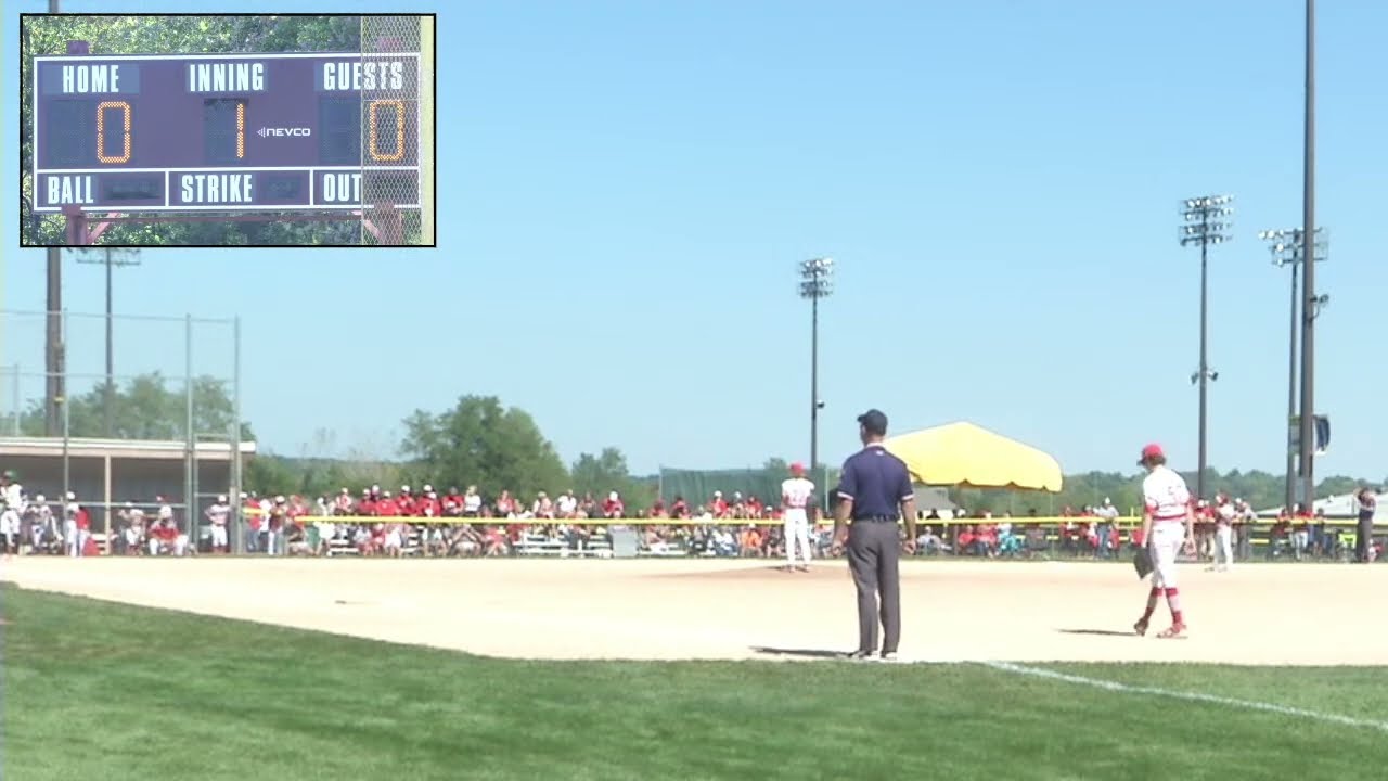 Junior High Baseball Semi Finals YouTube