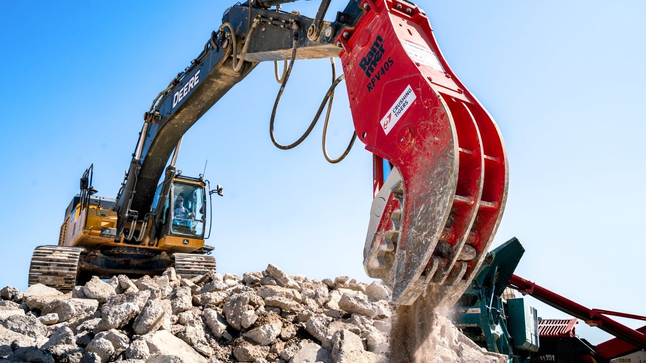 Yarrington Road Materials Rammer RPV40S Pulveriser YouTube