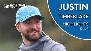 Justin Timberlake Golf Highlights | 2019 Alfred Dunhill Links Championship