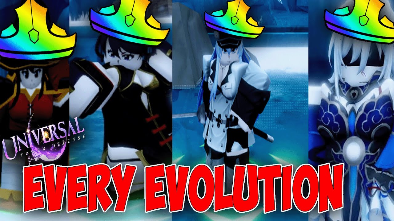 [SHOWCASE] EVERY EVOLVED *RULER* WINTER UNITS IN UNIVERSAL TOWER DEFENSE!