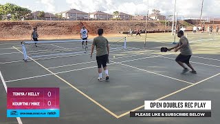 Pickleball Open Doubles Rec Play feat. Tonya/Kelly vs Kourtni/Mike