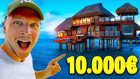 J'ai DORMIS dans L' HÔTEL le plus CHER DU MONDE ! (en plein océan..)