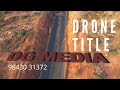 Drone title  dg media  dhinakar graphics 
