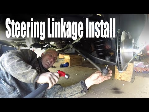 Front Steering Linkage Install – 72 Olds Cutlass