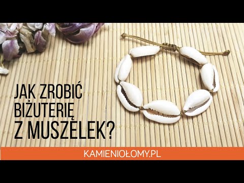 Wideo: Jak Zrobić Biżuterię Z Muszelek?