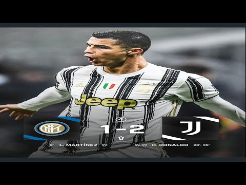 JUVENTUS VS INTER MILAN  2-1 Highlights CR7 2 GOALS