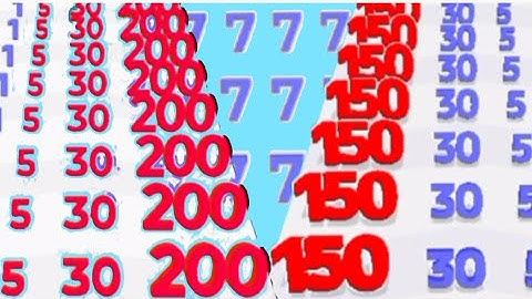 Lets Play Additional Satisfying Math Games - Number Master Vs Number Merge Plus And Run | All Levels