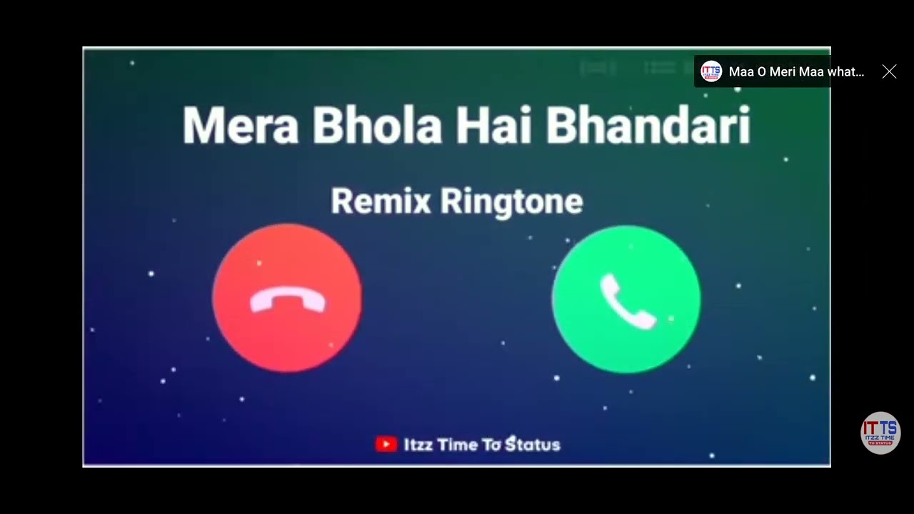 mera bhola hai bhandari remix ringtone ll vaibhav gaming Yt ll