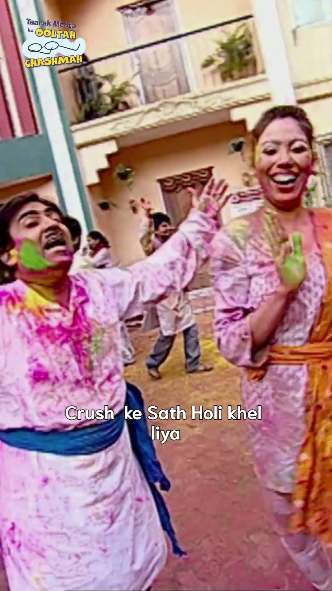 tag your crush! !#tmkoc #trending #holi  #funny #comedy #relatable #cricket #reels #shorts