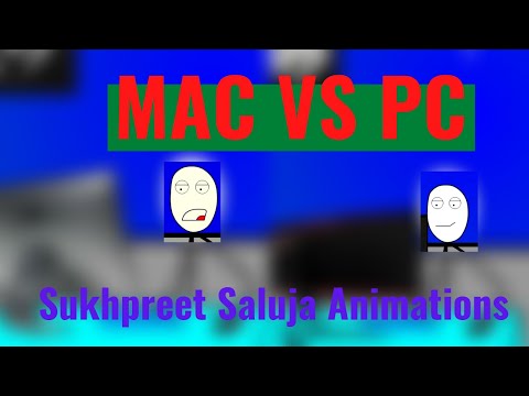 MAC VS PC   Stickman Animation