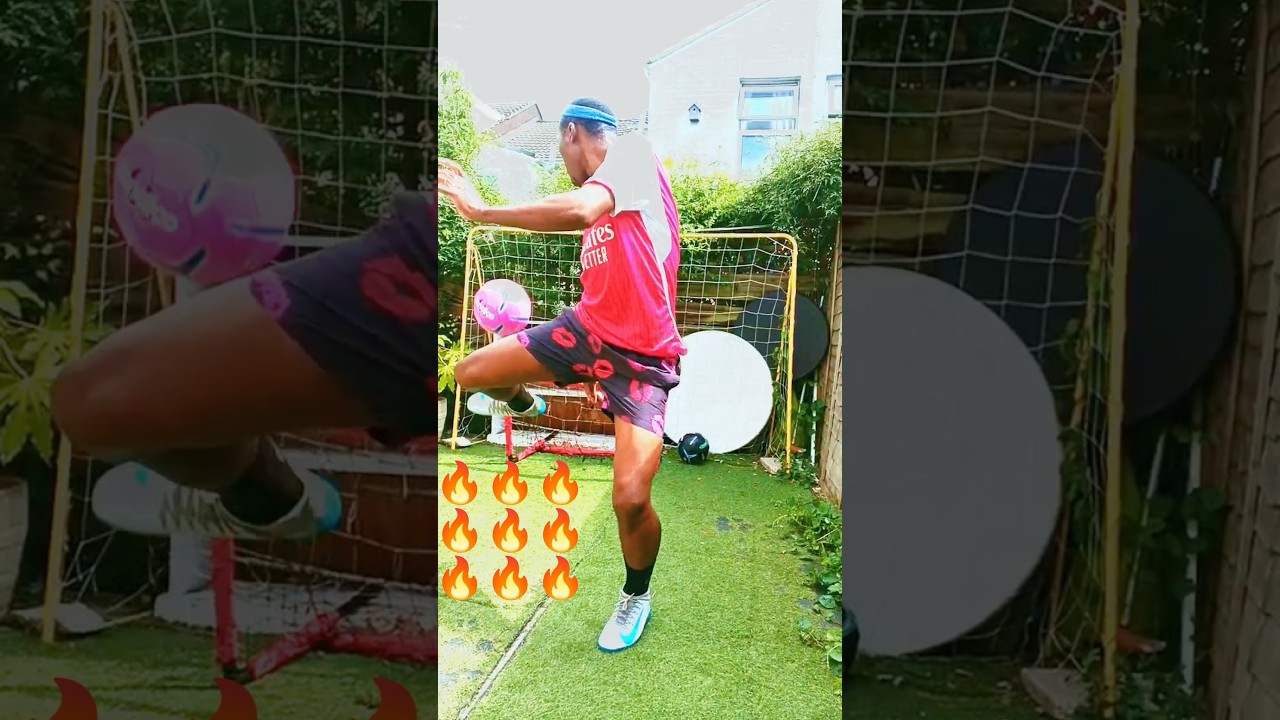 Freestyle football Skills 🔥🏆⚽ #football #soccer #freestyle #rainbowflick #footballskills #shortsfeed