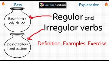 Regular and Irregular verbs | Regular and Irregular verbs in English Grammar