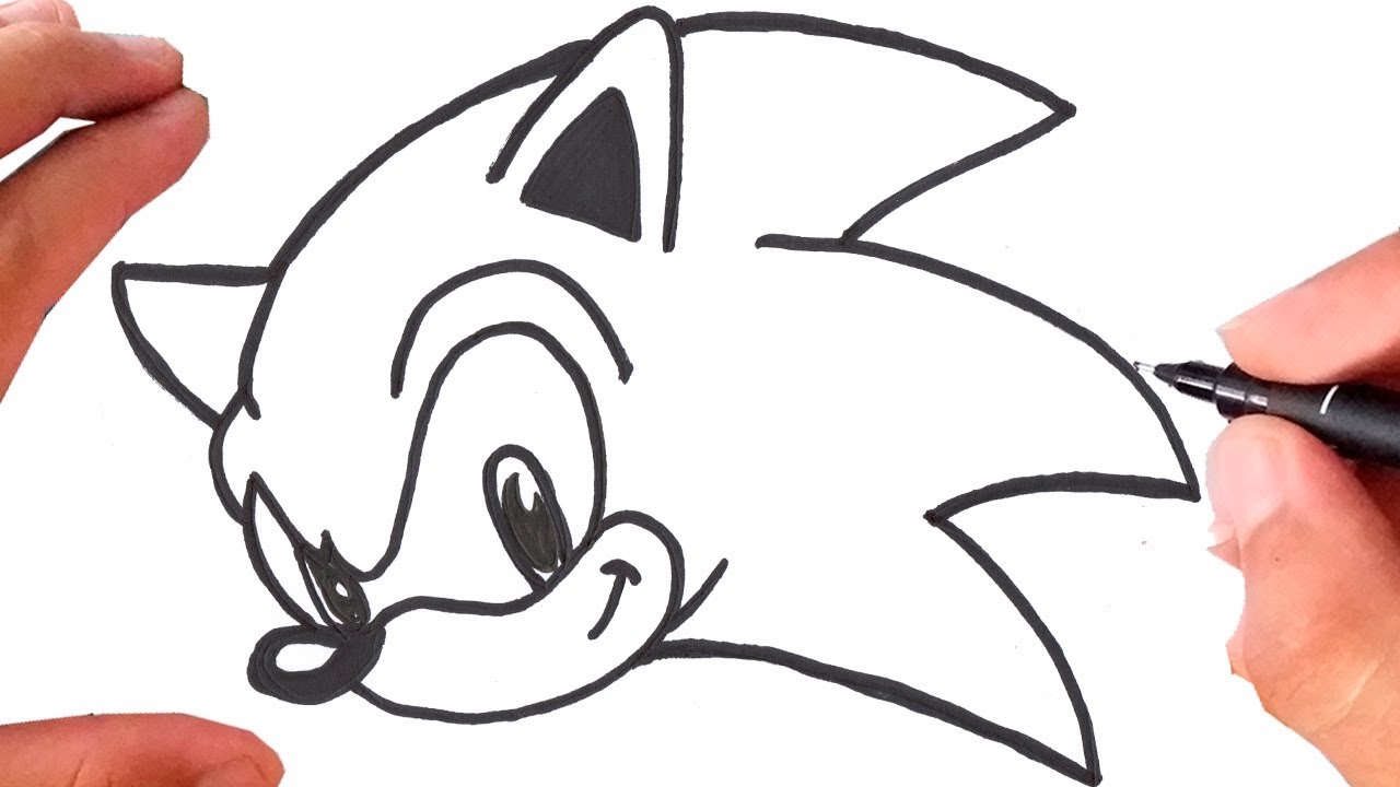 COMO DESENHAR O SONIC 