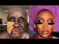 Viral nigerian grandma bridal makeup  gele transformationmakeup tutorial 