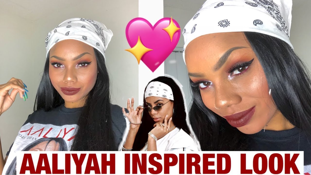 AALIYAH INSPIRED LOOK