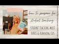 HOW TO PREPARE FOR STUDENT TEACHING | Student Teaching Must Haves & Planning Tips (Ep. 2)