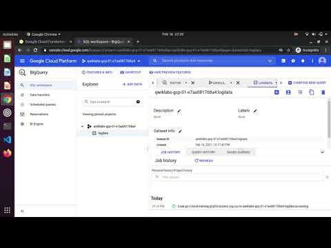 Qwiklabs # Google Cloud Fundamentals: Getting Started with BigQuery