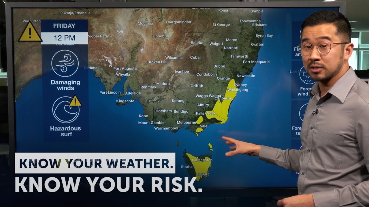 Severe Weather Update: Wind with hazardous surf conditions for SE ...