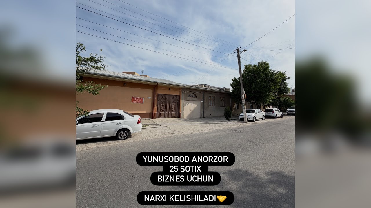 Yunusobod Anorzor maxalasida Biznes uchun⏯️