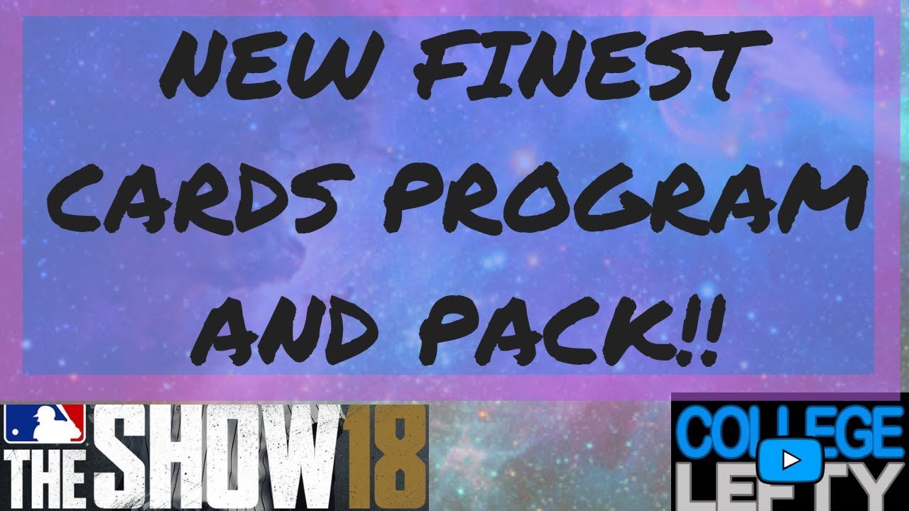 NEW FINEST PLAYERS!! 17 NEW DIAMONDS!! FINEST PACK! MLB THE SHOW 18