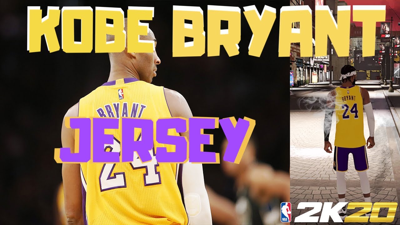 nba 2k20 kobe jersey