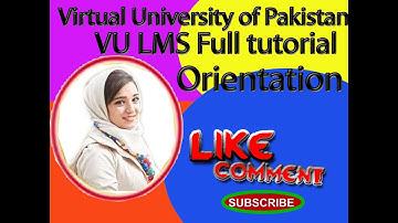 How to use VULMS |Virtual university LMS For New  Student |Vu Student help Point