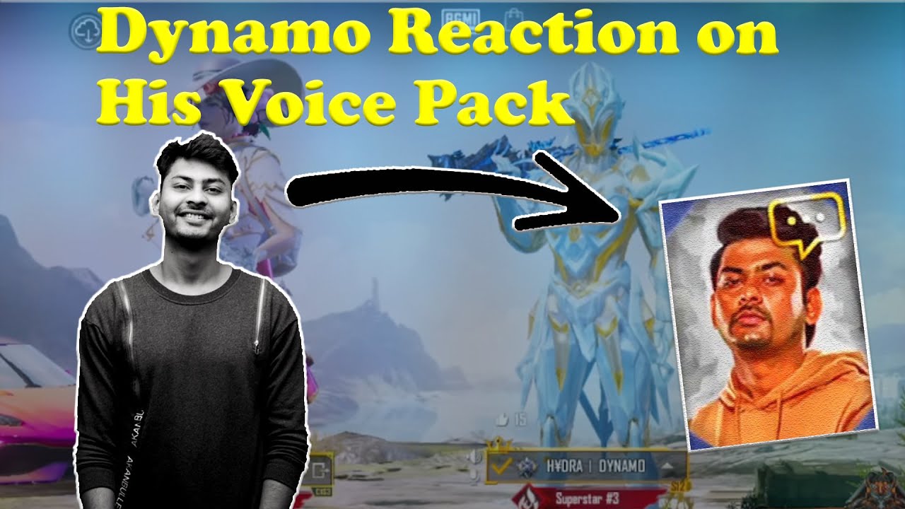 @Dynamo Gaming reaction on Dynamo voice pack ft. @Hydra Hrishav @Alpha ...