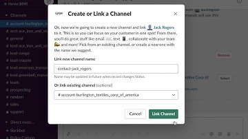 Centro - Link Salesforce Records to a Slack Channel