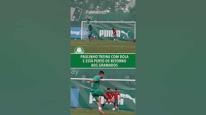 PERTO DE RETORNAR 🔥 Paulinho muda o patamar do ataque do Palmeiras? | VIa: TV PALMEIRAS
