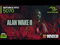 Alan Wake 2 | RTX 5070 | 4K/1440p/1080p | DLSS 4.5 | PATH TRACING | Ryzen 7 9850X3D | Benchmark