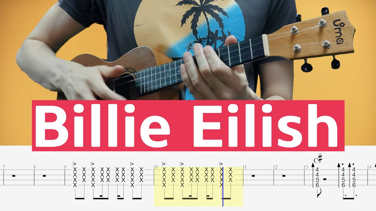 [Looper] Armani White Billie Eilish. Ukulele Tabs YouTube
