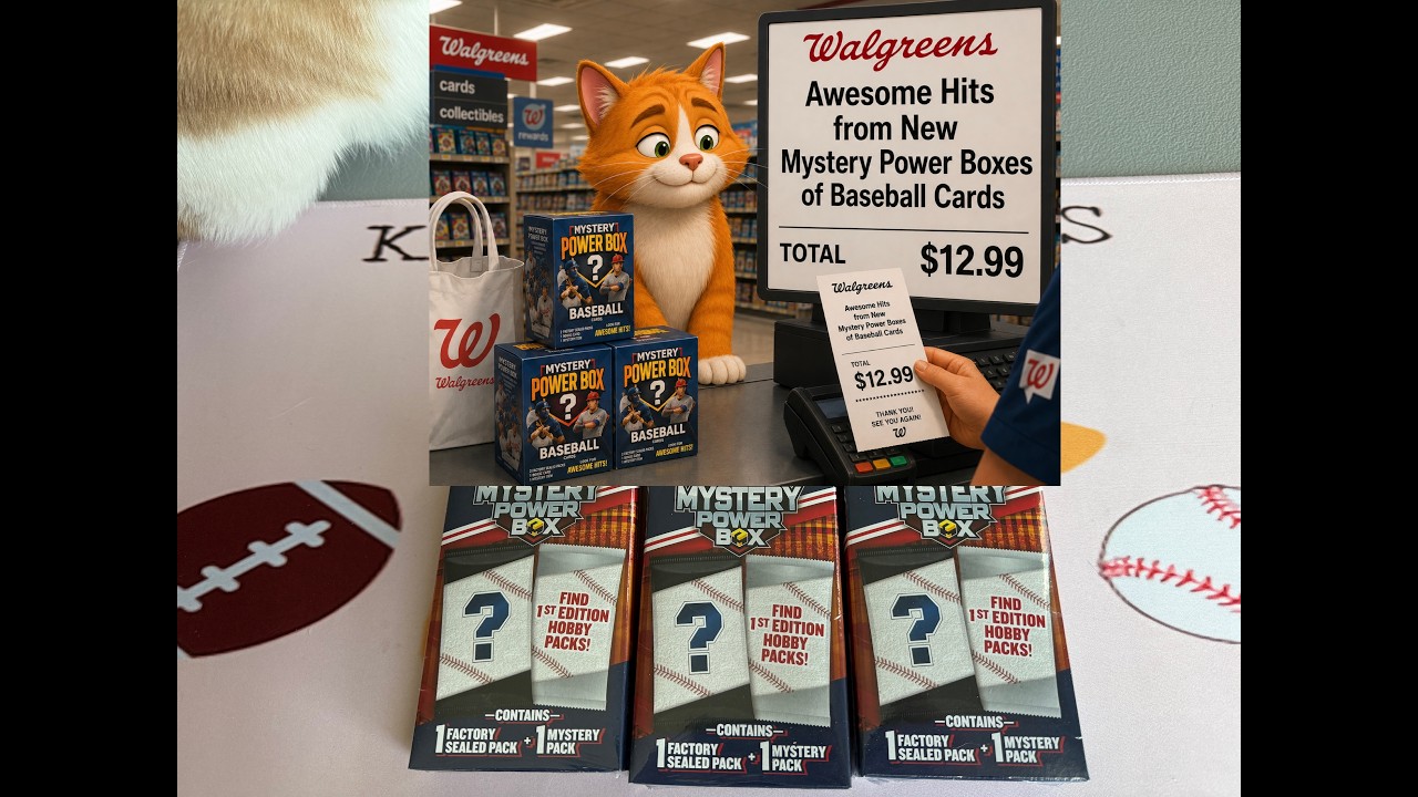 【新品未使用】Astar Network LFGM Mystery Box New Walgreens/MJ Holdings Mystery Power Boxes of Baseball Cards