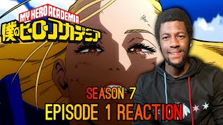 Shigaraki VS Star and Stripe! | My Hero Academia S7 Ep 1 Reaction