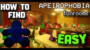 [apeirophobia level 13 funrooms] how to find toys (วิธีหาของเล่น)