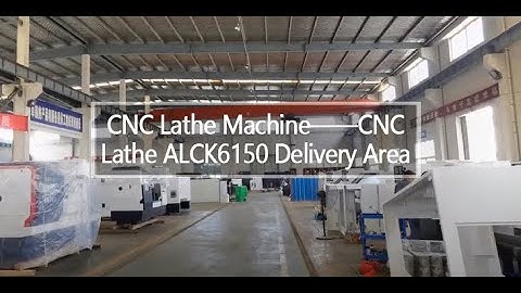 CNC Lathe Machine——CNC Lathe ALCK6150 Delivery Area