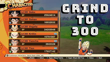 Method to Grind to Level 300 | Dragon Ball Z Kakarot