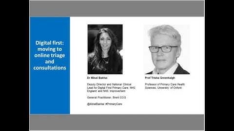 Moving to online traige and consultations