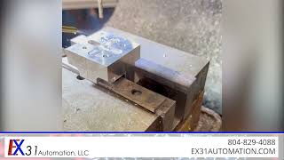 Industrial Automation Company | Arch IQ System | Dual Bolt Patterns with LMI 2D Gocator Pivot Hinge