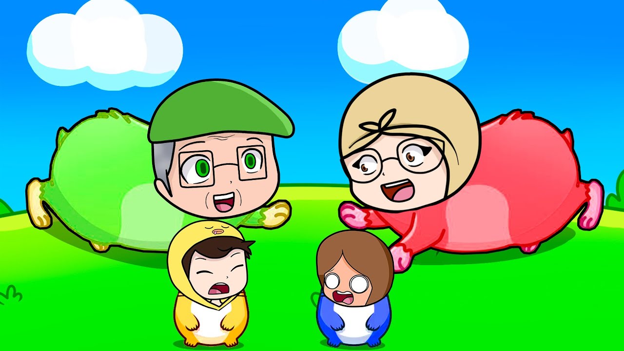 Nos Convertimos en una FAMILIA de HAMSTERS en Roblox