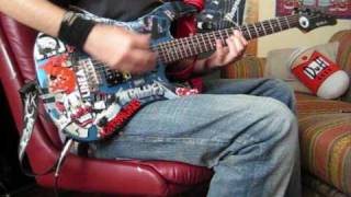 underoath a fault line a fault of mine guitar cover