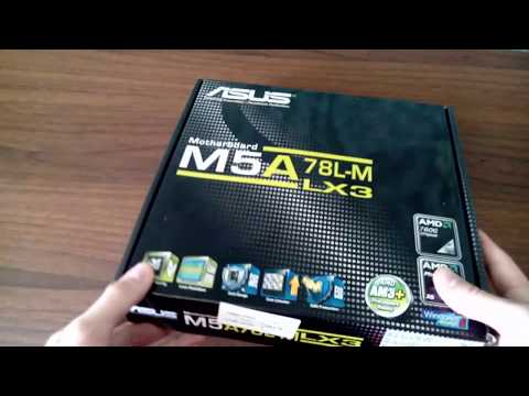 Распаковка Asus M5A78L-M LX3 из Rozetka.com.ua
