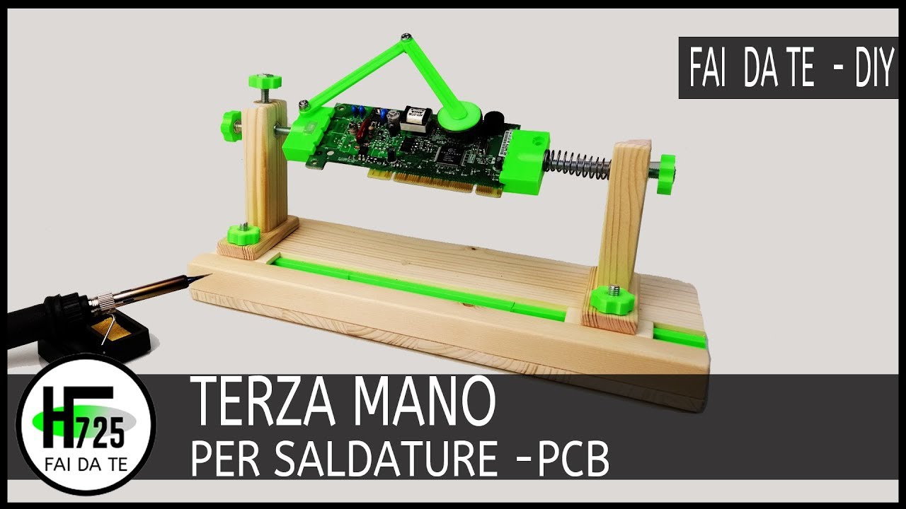 DIY Helping hand soldering tool pcb 